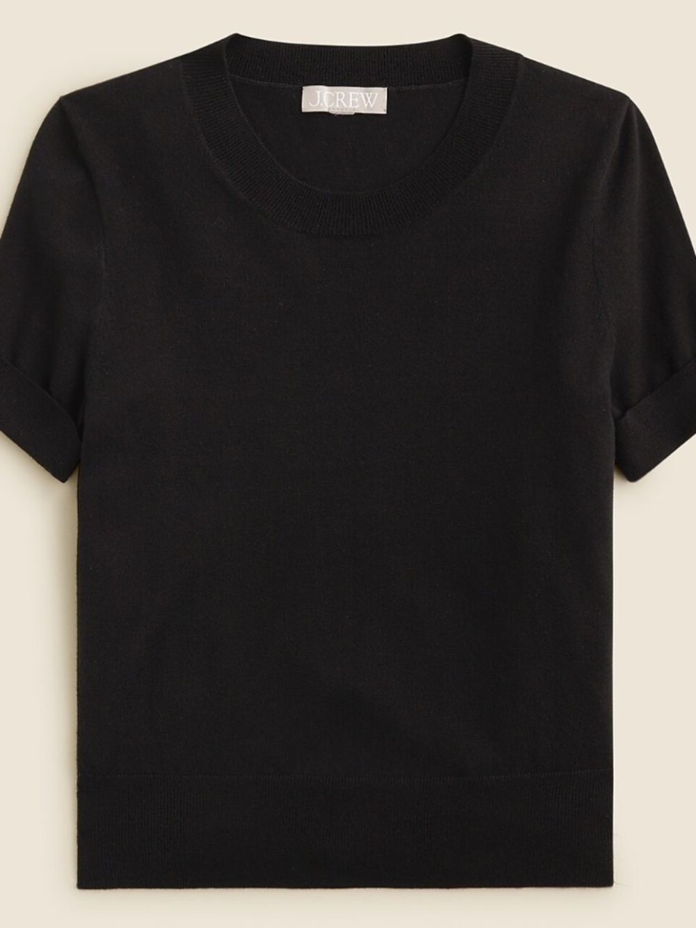 J.Crew Shrunken TENCEL™ lyocell-blend T-shirt